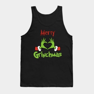 Grinch Christmas Tank Top